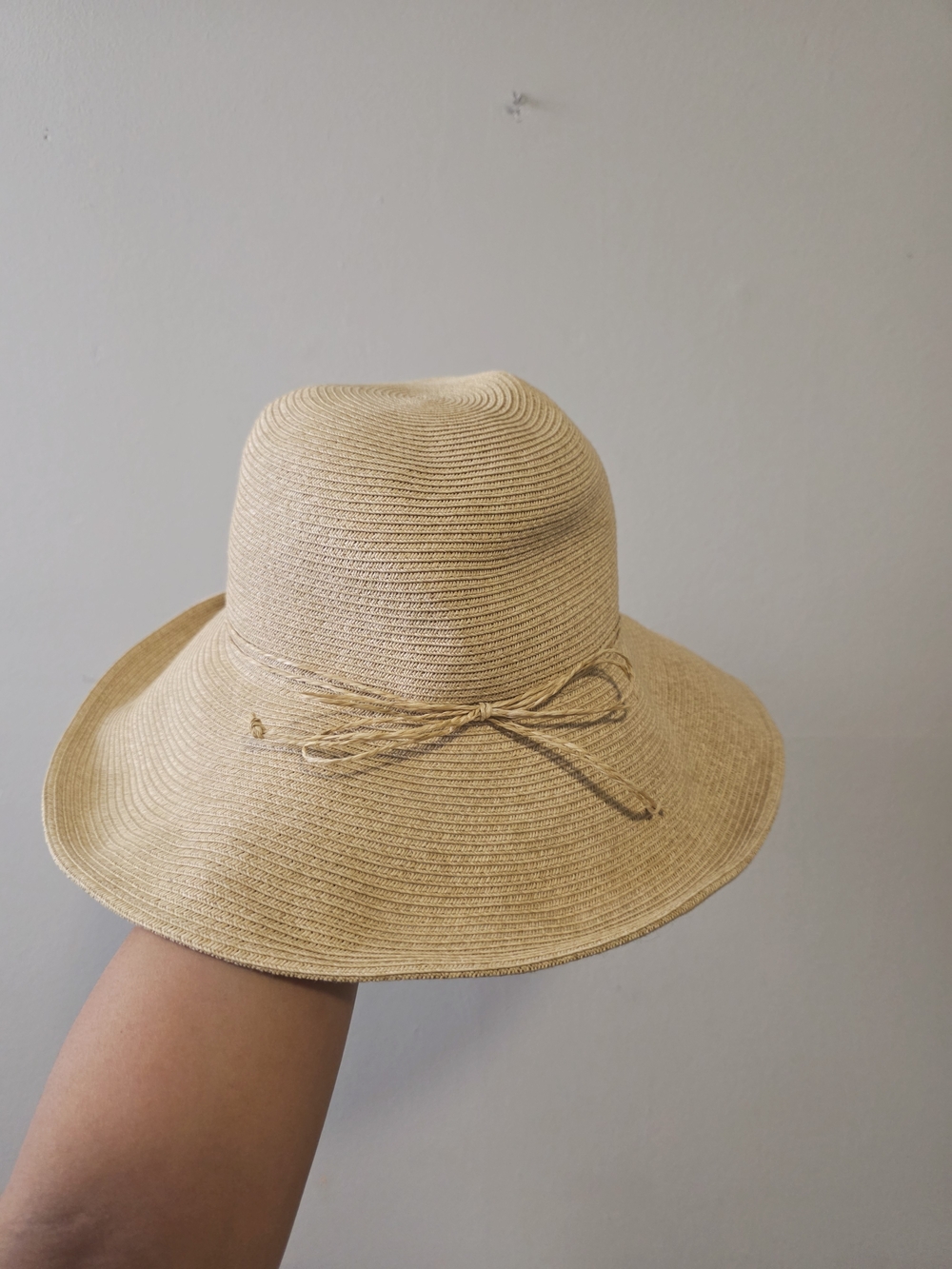 Uniqlo Natural Straw Sun Hat - Beige